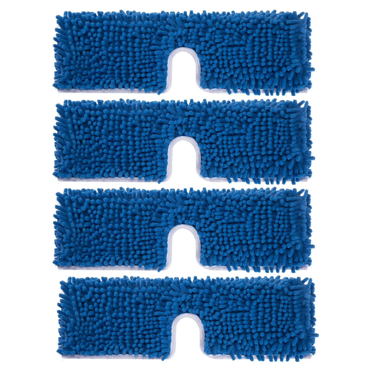 4-Pack Microfiber Replacement Mop Heads for Dual Action Mop M161951