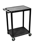 2 Shelf Utility Cart Black A97971