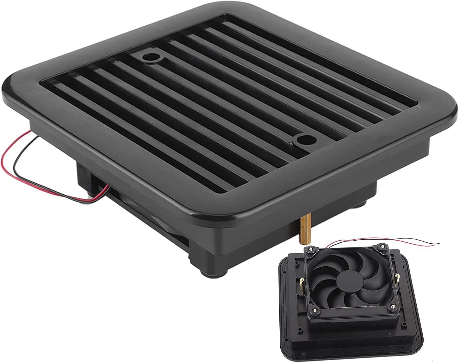 12V 4W Cooling Fan with Shutters Vent M87775