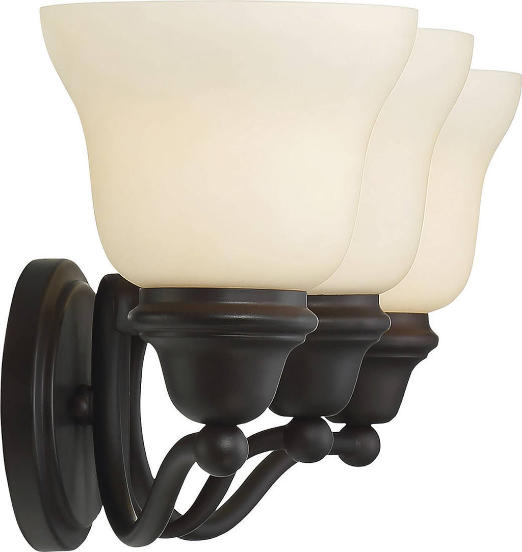 3 Light Bath Bar, English Bronze P52386