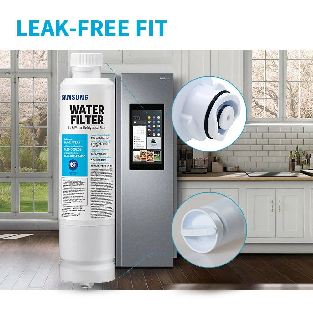 4 Pack Refrigerator Water Filter F5147