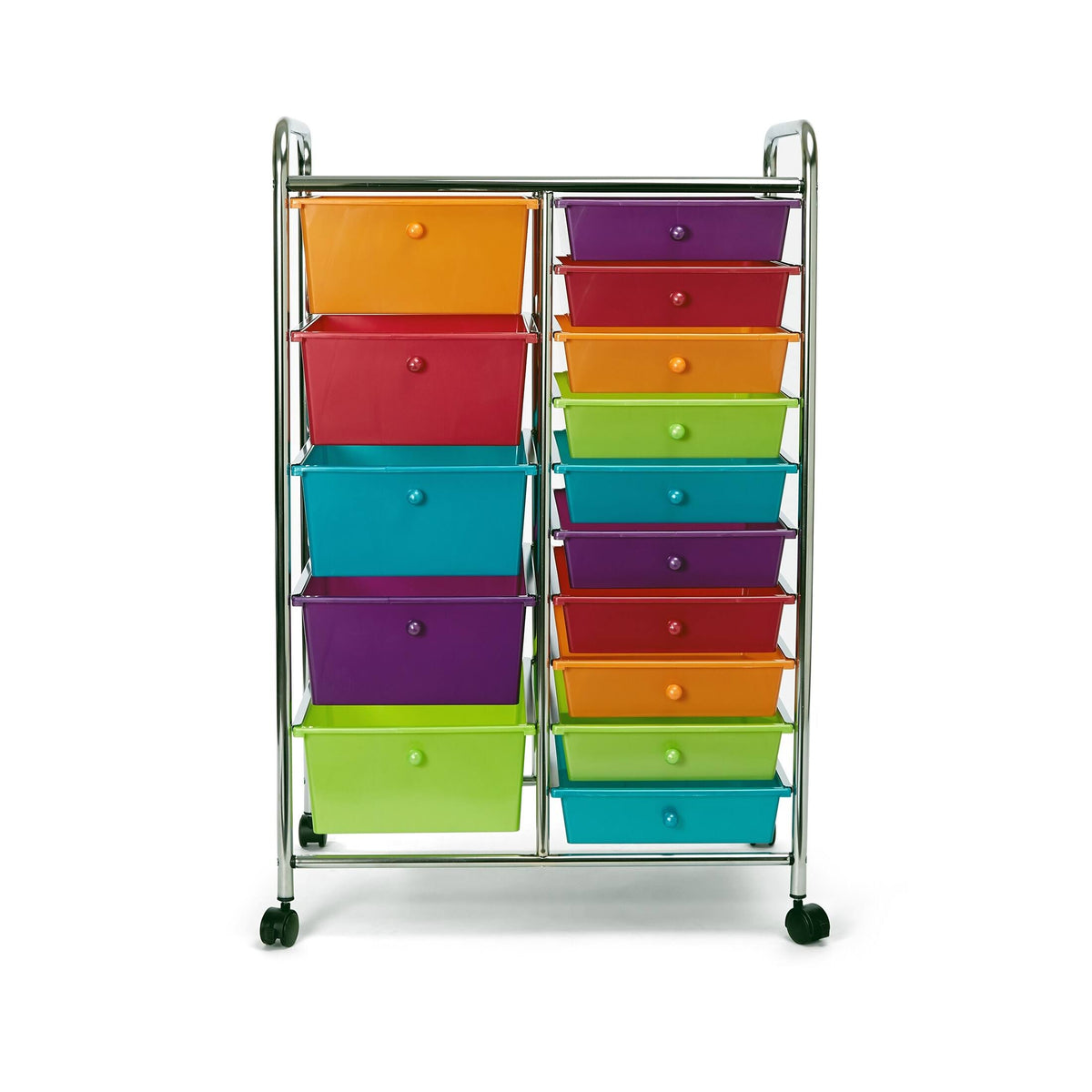 15-Drawer Black Organizer Cart M682594