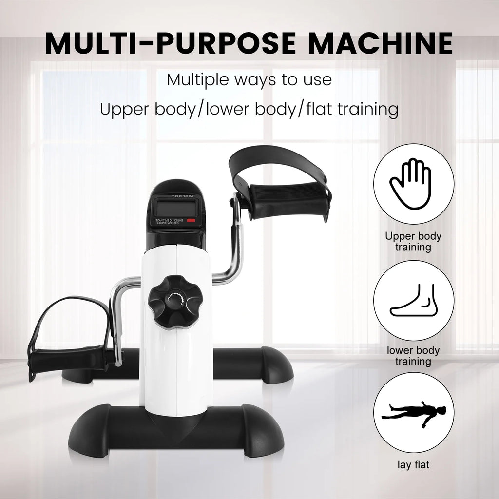 Desk Bike Pedal Exerciser with LCD Screen Display A328