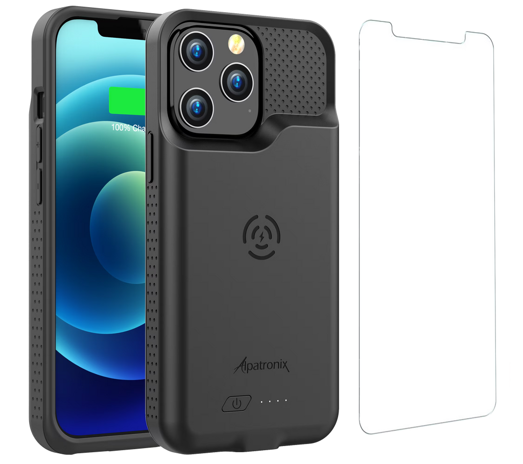 Black 6500mAh Battery Case for iPhone 13 Pro Max Y41560