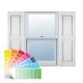 12 inch x 75 inch Vinyl Double Panel Shutters H680990