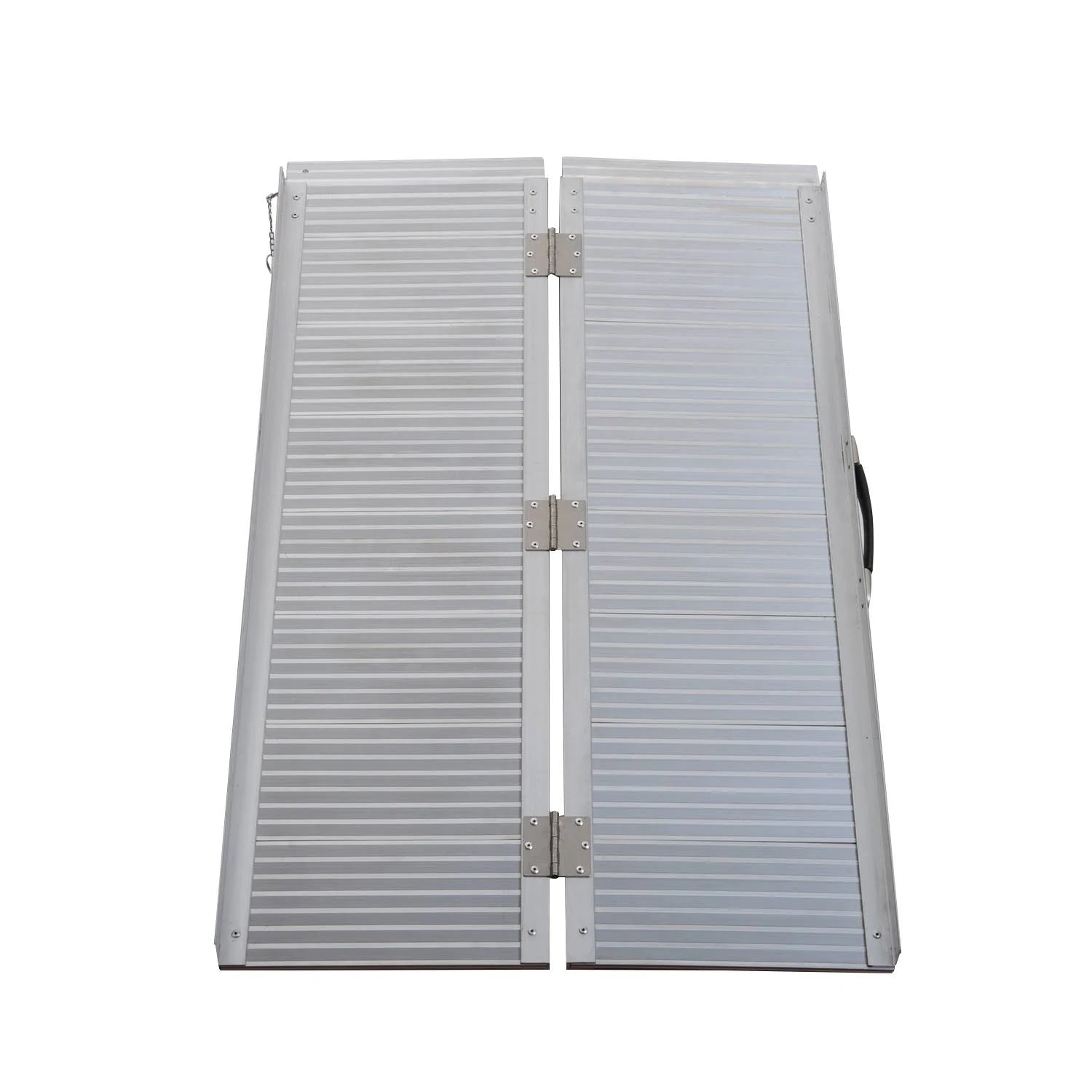 Lightweight Aluminum Alloy Folding Wheelchair Carrier Ramp with Carrying Handle Q50666