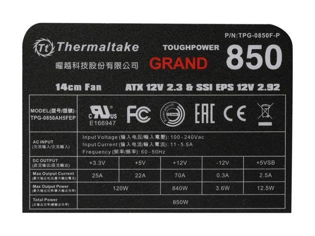 850W Platinum Power Supply Q505001