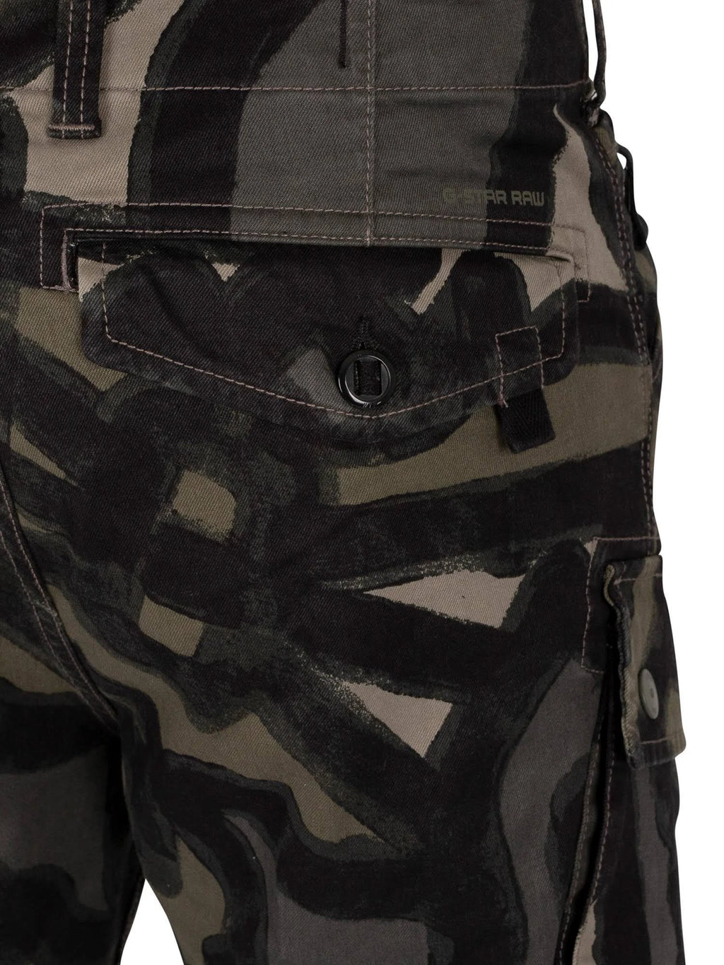Mens Roxic Straight Tapered Cargos, Shamrock Brushed Objects, Size: 36W x 32L P331313