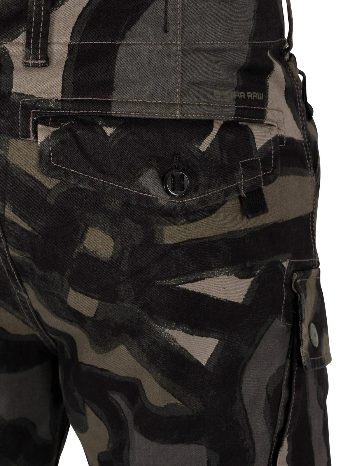 Mens Roxic Straight Tapered Cargos, Shamrock Brushed Objects, Size: 36W x 32L P331313