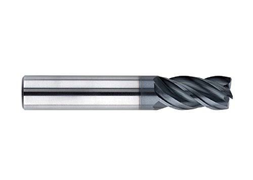 High Performance End Mill with Titanium Nitride Coating Flat 1 2 Cutting Diameter 1-1 4 Length X27044