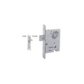 Non-Lacquered Brass Mortise Deadlock O7033