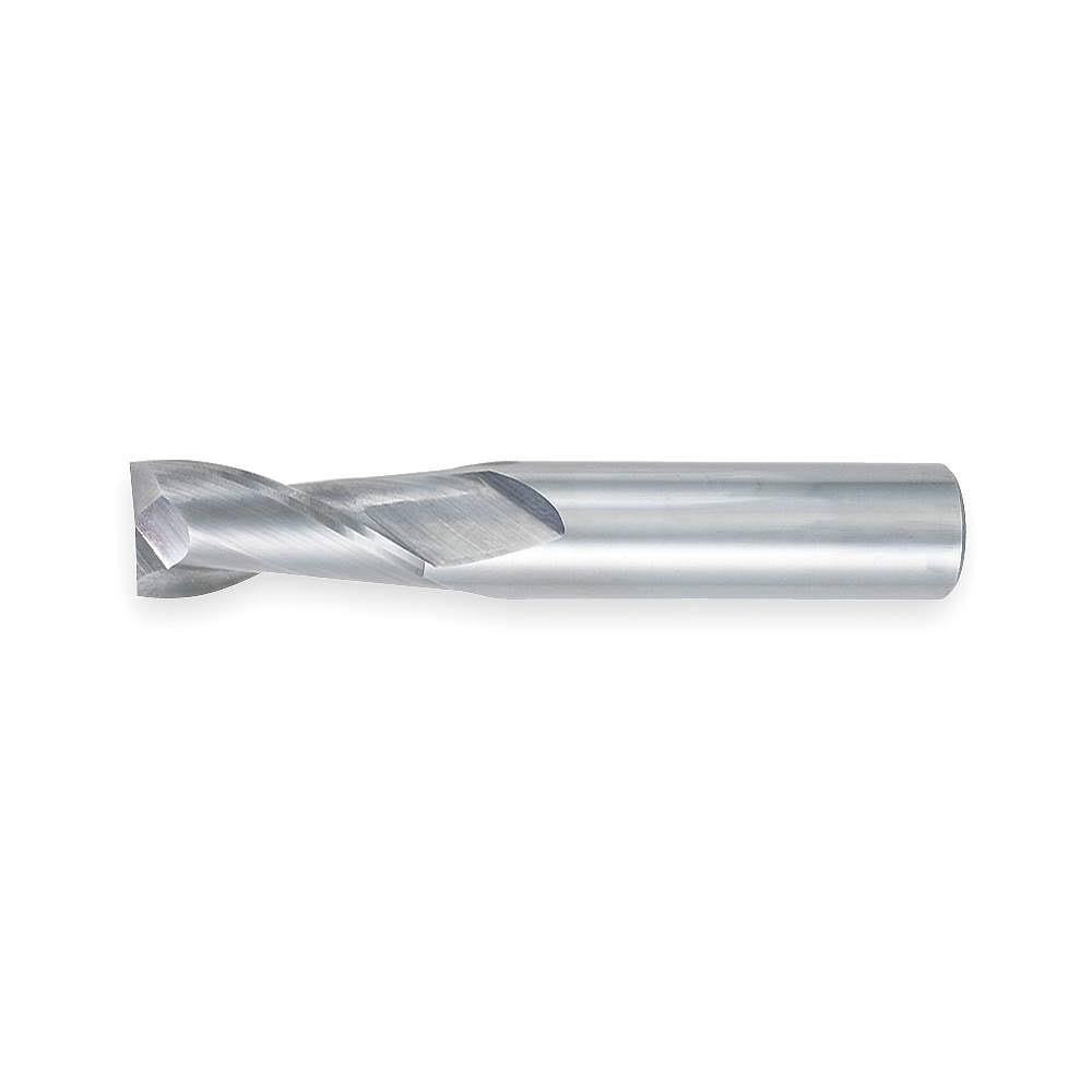 Carbide End Mill, 25mm, 2 FL, Square B90493