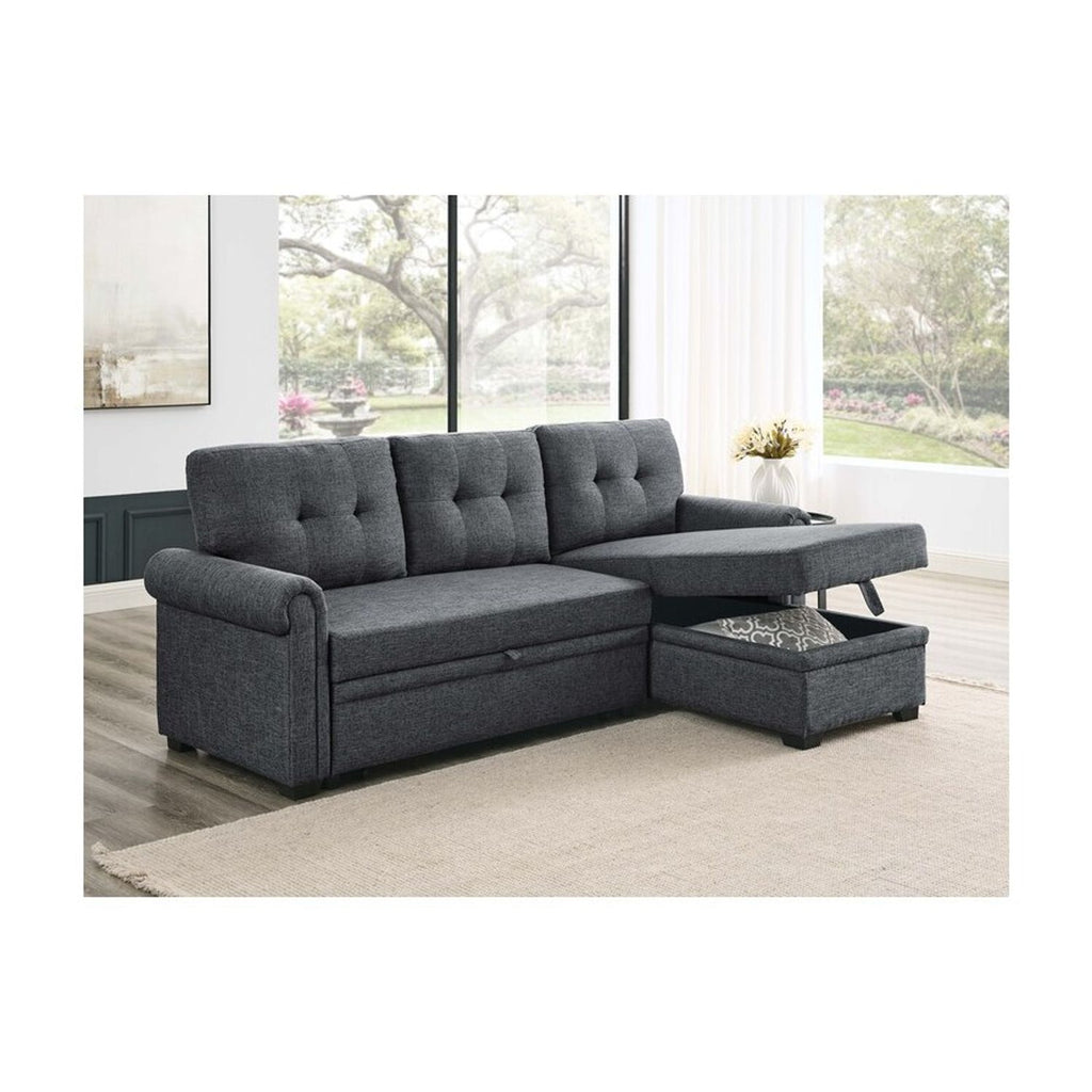 86" Rolled Arm Sofa Bed E788