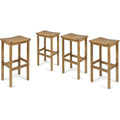 Natural Acacia Wood Barstools (Set of 4) D976574