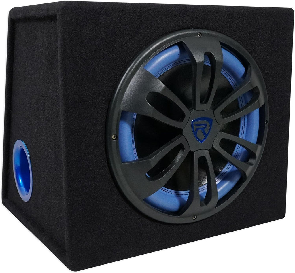 12 Inch 500W Active Powered Car Subwoofer with Sub Enclosure Box O27303