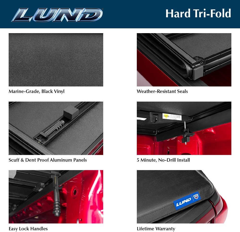 Hard Tri-Fold Truck Bed Tonneau Cover V94008
