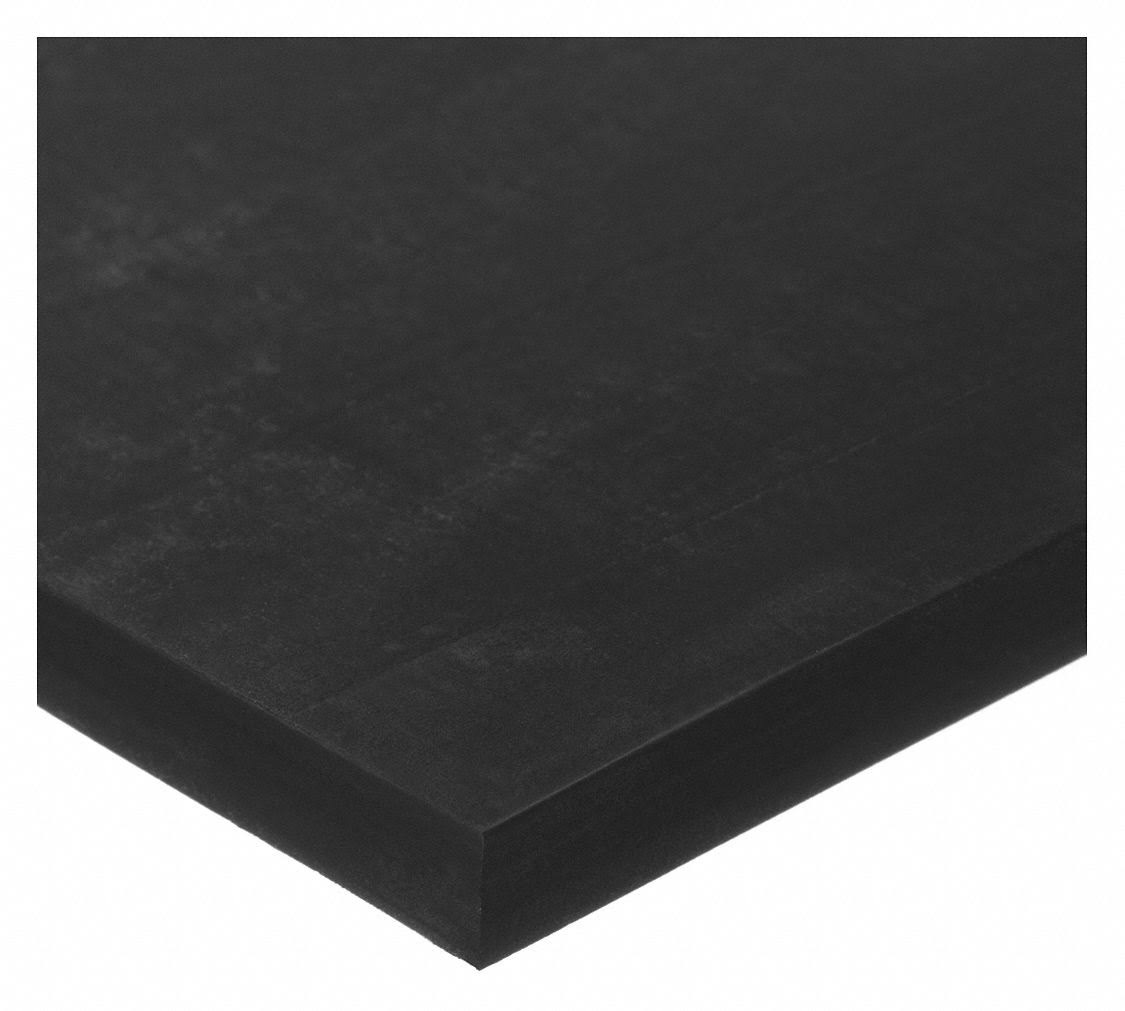 Neoprene Rubber Sheet 40A 3/32 Thick x 36 Wide x 36 Long O32543