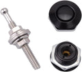 Quick Release Hood Pins 2 Pack 2.44" Diameter Black N182
