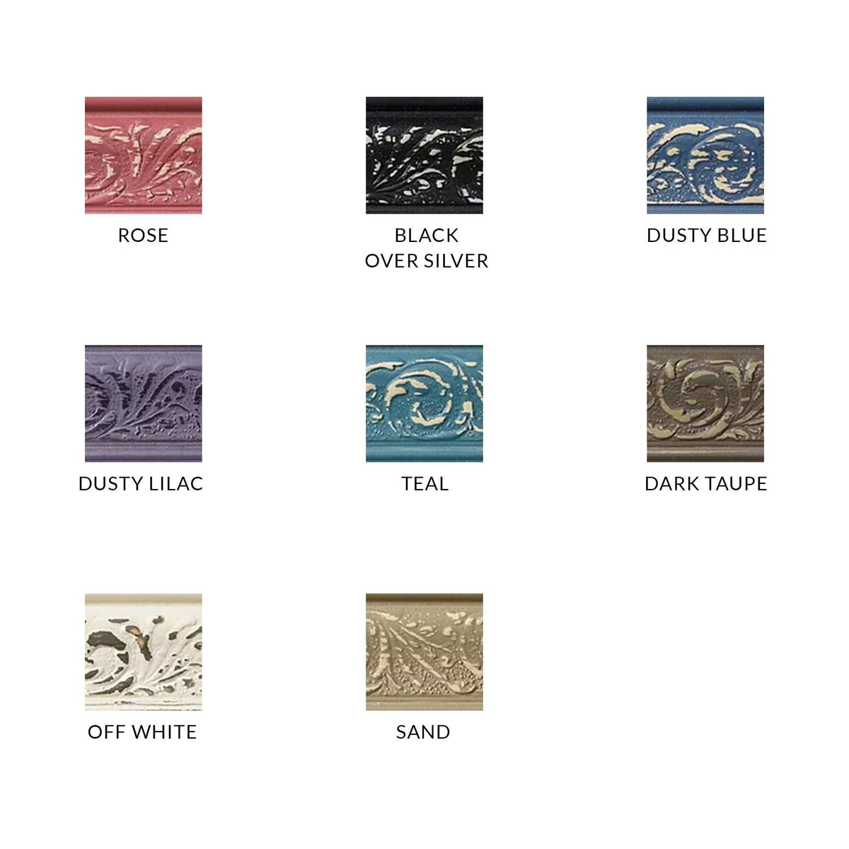 Dusty Lilac Embossed Frame K541