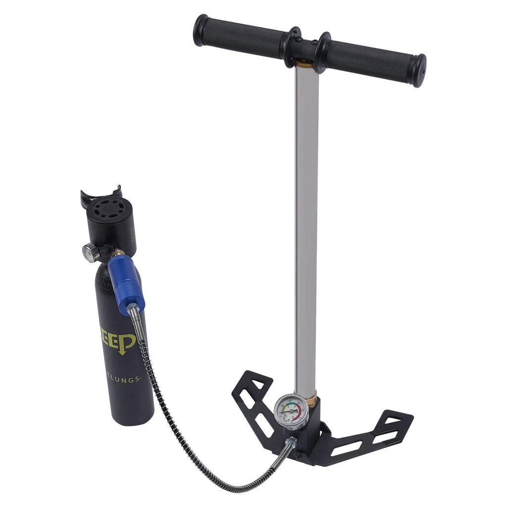 0.5L Oxygen Tank 4500PSI High Pressure Pump Mini Scuba Diving Equipment Tool Kit O829462