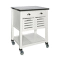 Wooden Kitchen Cart with 4 Drawers V967221