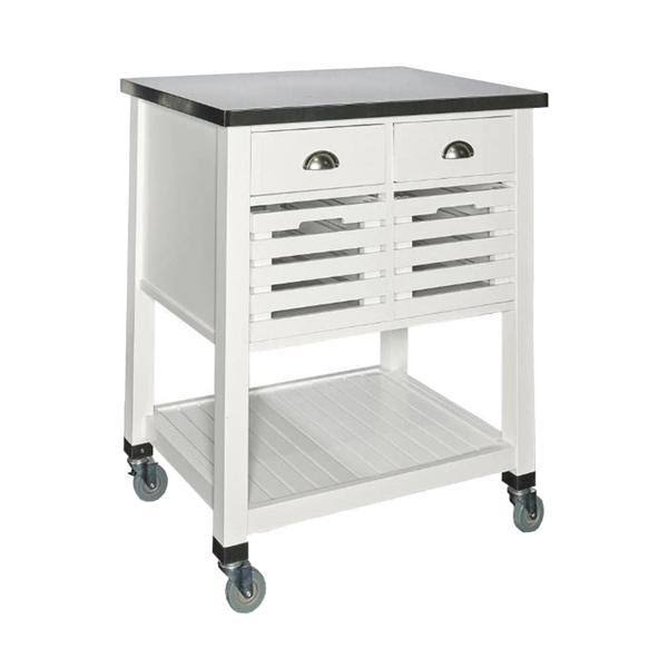 Wooden Kitchen Cart with 4 Drawers V967221
