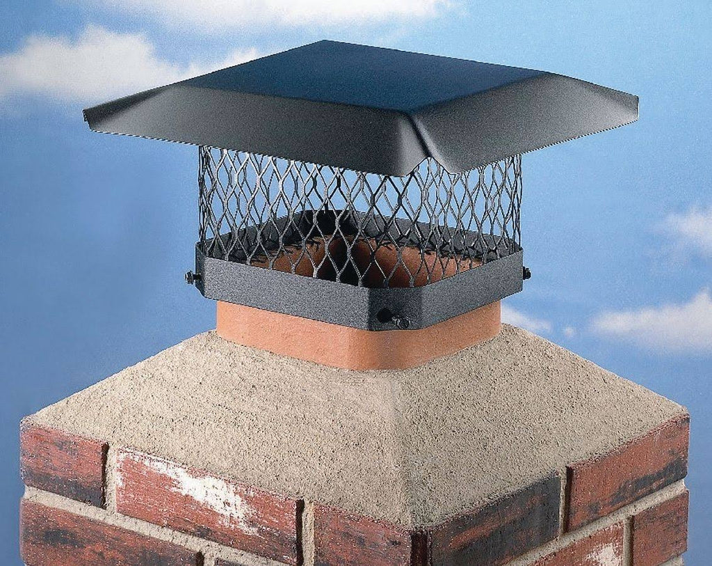 Black Steel Chimney Cap Z307315