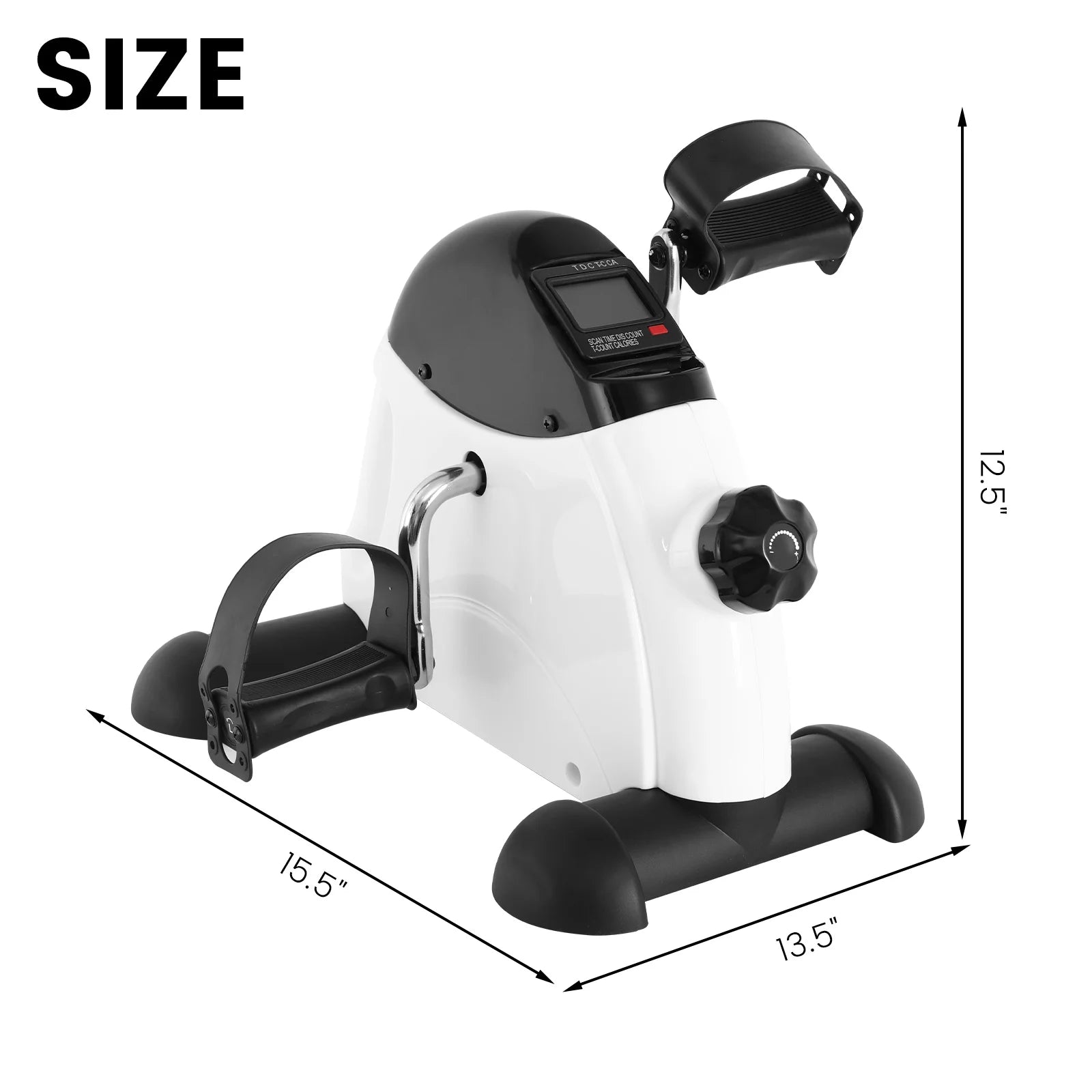 Desk Bike Pedal Exerciser with LCD Screen Display A328