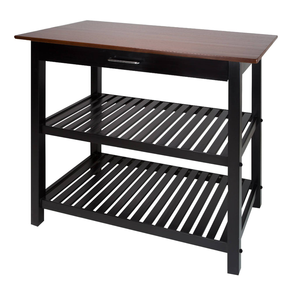 Solid Wood Kitchen Island D18571