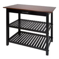 Solid Wood Kitchen Island D18571