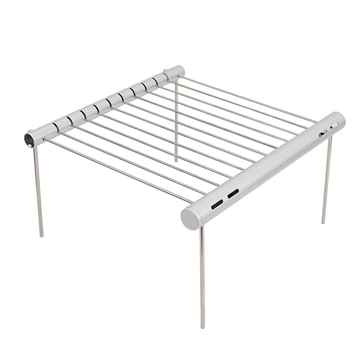Portable Folding Barbeque Grill with Outdoor Baking Tray Holder M115