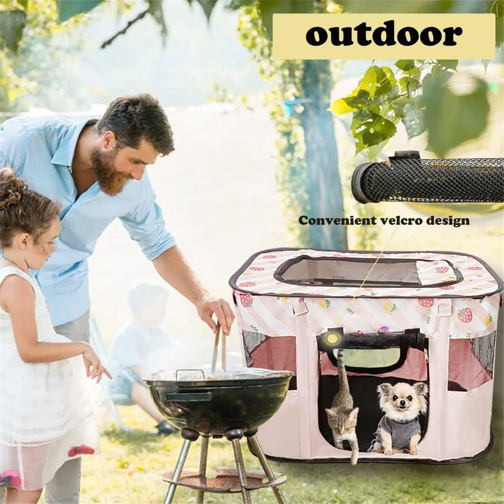 Portable Collapsible Dog Crate P642186