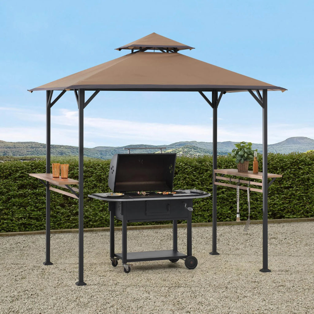 Khaki Grill Gazebo B16120