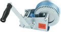 3200lbs Hand Crank Gear Winch Polyester Strap Pack of 2 A88253