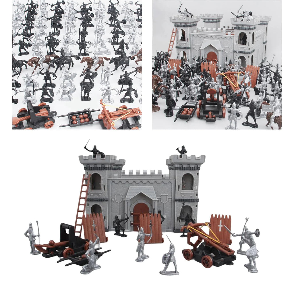 Medieval Knights Playsets for Office Table Decor W1537