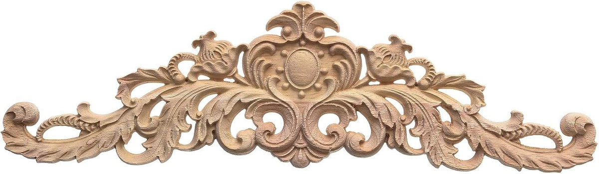 80x20cm European Style Wood Carving Applique Pack of 2 I7854