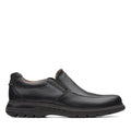 Black Leather Clarks Un Ramble Step Size 12 J9364