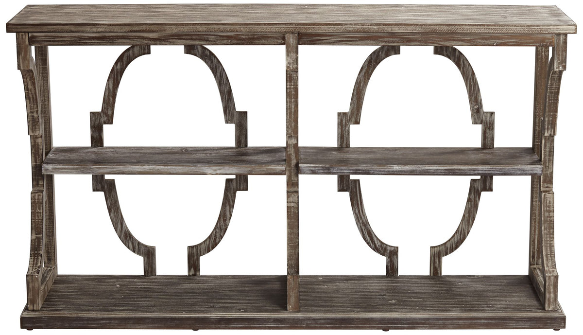 Chestnut 3 Tier Console E6201