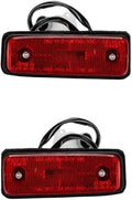 2 Pc Side Marker Light Assembly for Toyota Pickup 1982 1983 R522