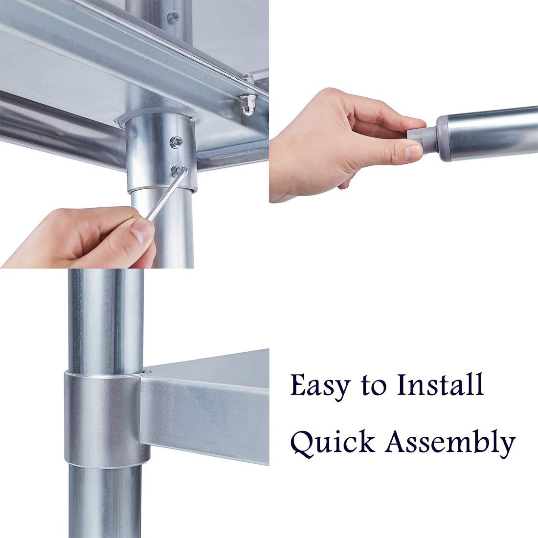 24×60 Inch Stainless Steel Commercial Work Table with Backsplash and Undershelf U733252