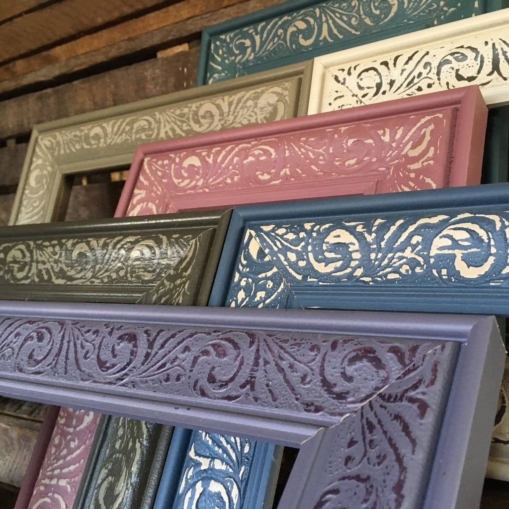Dusty Lilac Embossed Frame K541