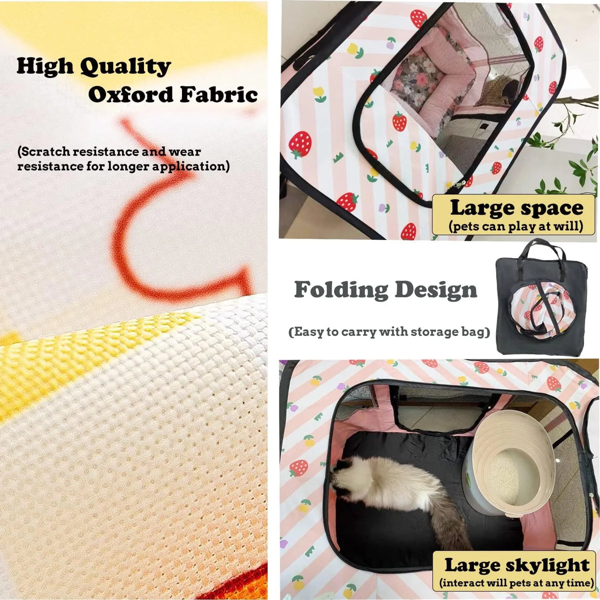 Portable Collapsible Dog Crate P642186