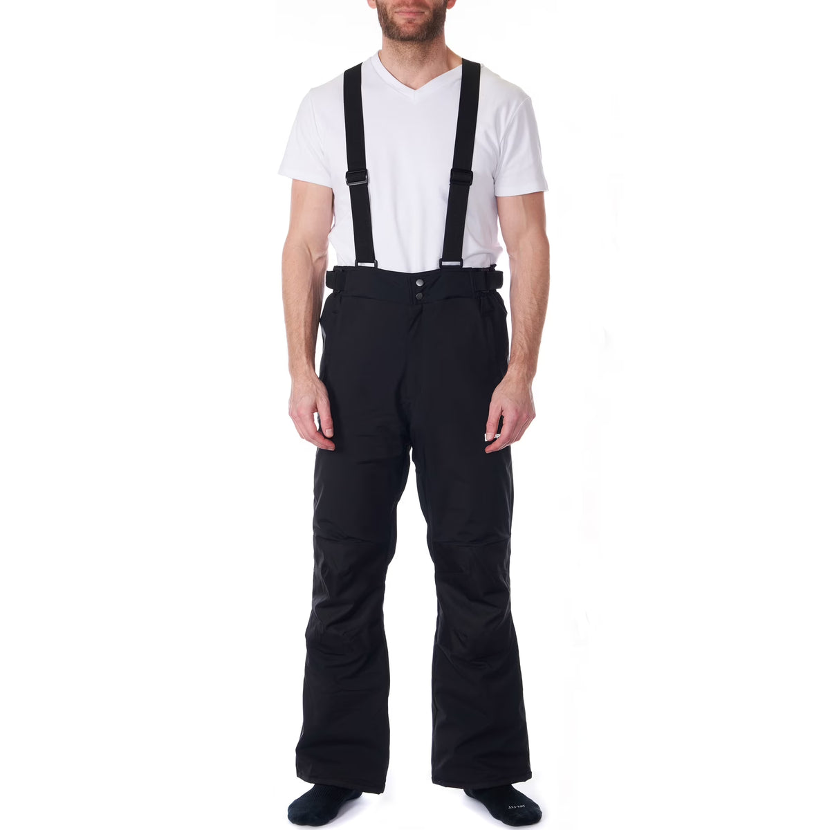 Waterproof Snowboard Ski Snow Pants with Removable Suspenders B8429