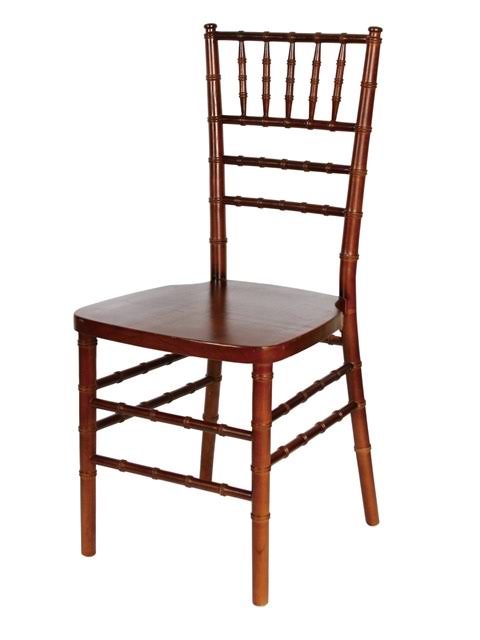 Mahogany Red Wood Chiavari Chair C86409