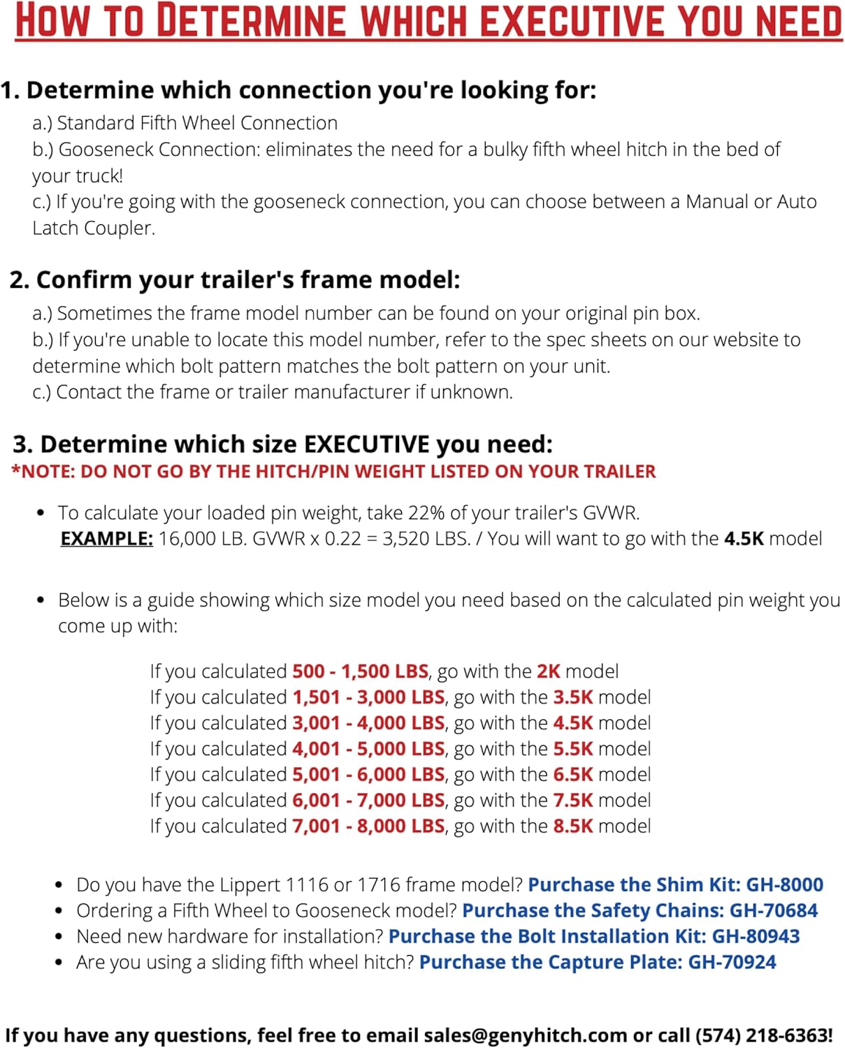 Executive Fifth Wheel King Pin Hitch P398