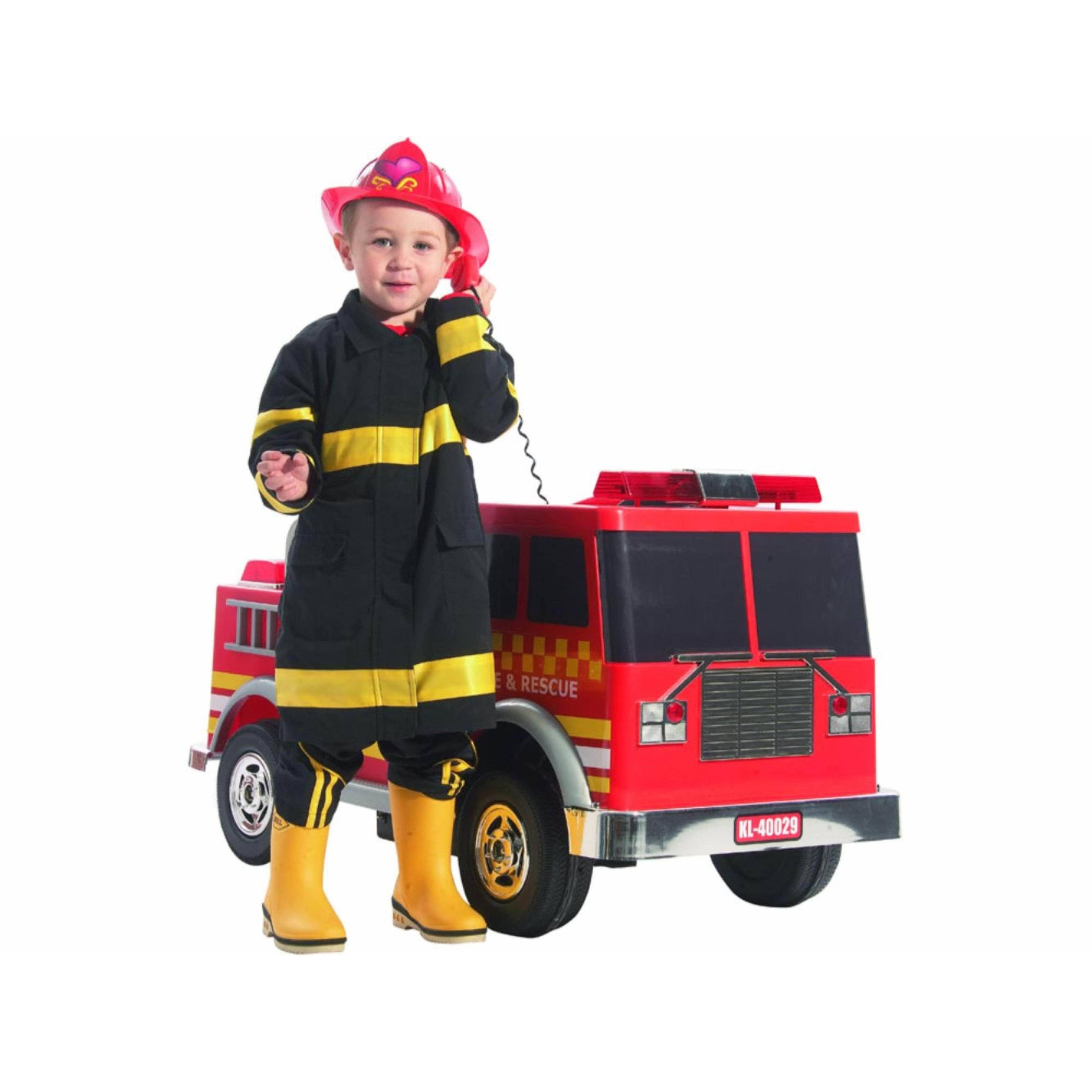 Red Ride-On Fire Truck M1376