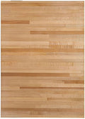 Solid Hardwood Butcher Block Countertop, 1.5" Thickness, 84" L x 25" W R53502