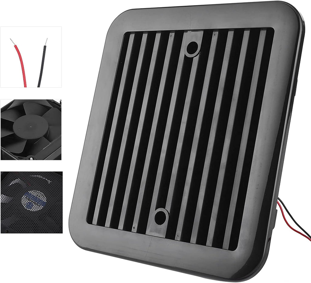 12V 4W Cooling Fan with Shutters Vent M87775