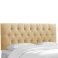 Twin Tufted Velvet Headboard A3282