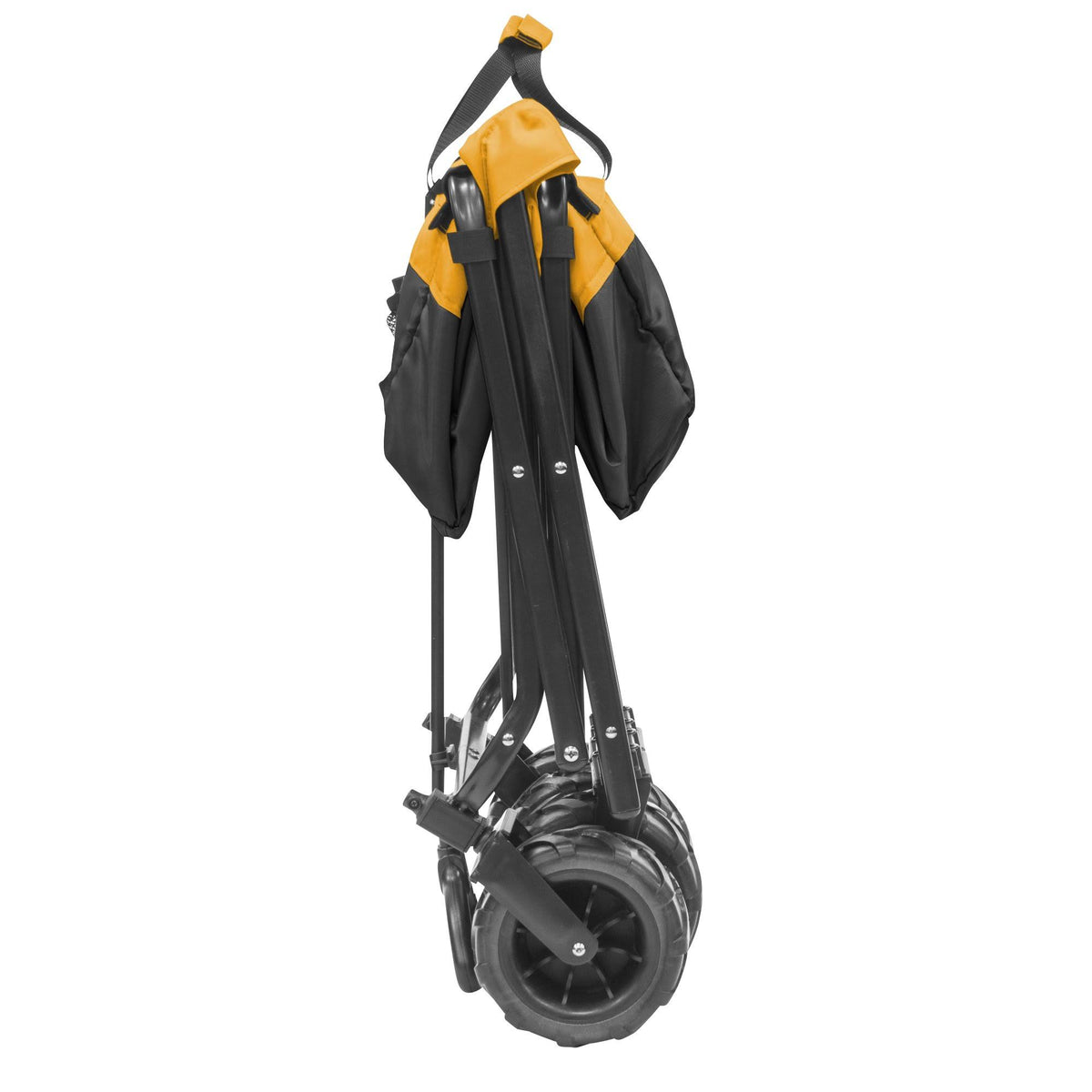 Black/Yellow All-Terrain Folding Wagon O962995